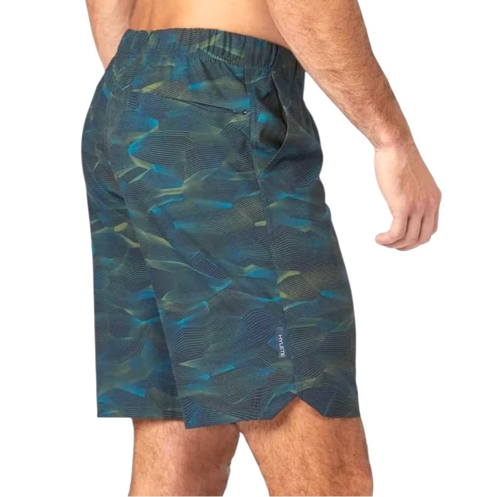 Hylete Men’s Quad Cut Rep Short Large